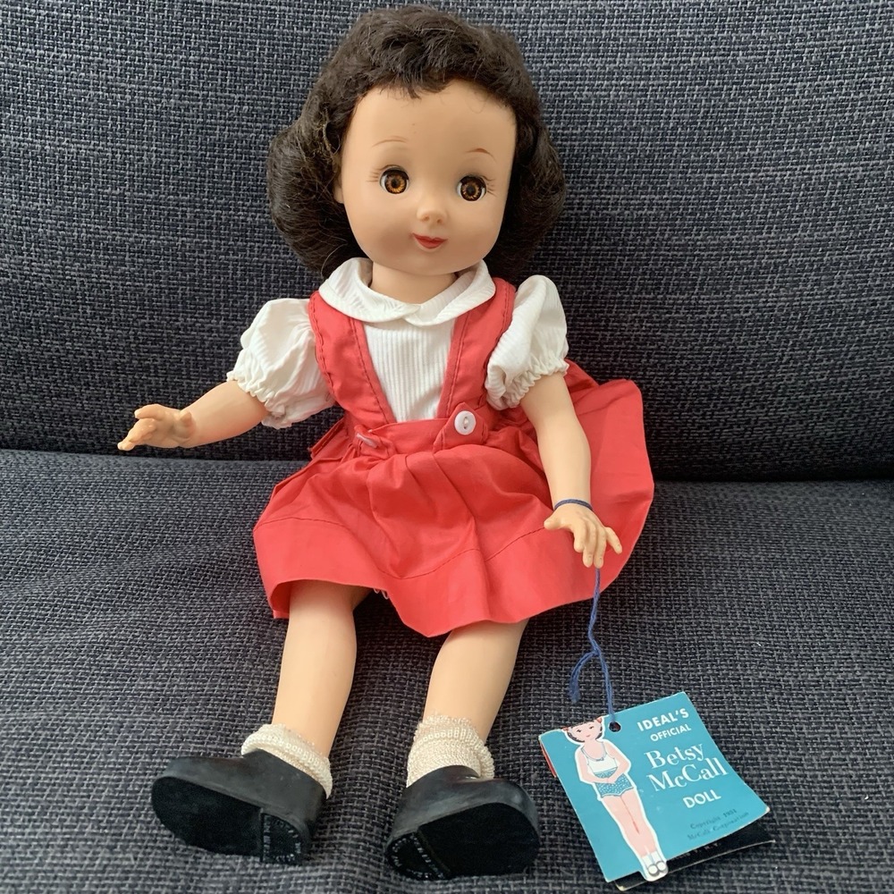 Ideal Betsy McCall Doll With Tag And Curlers